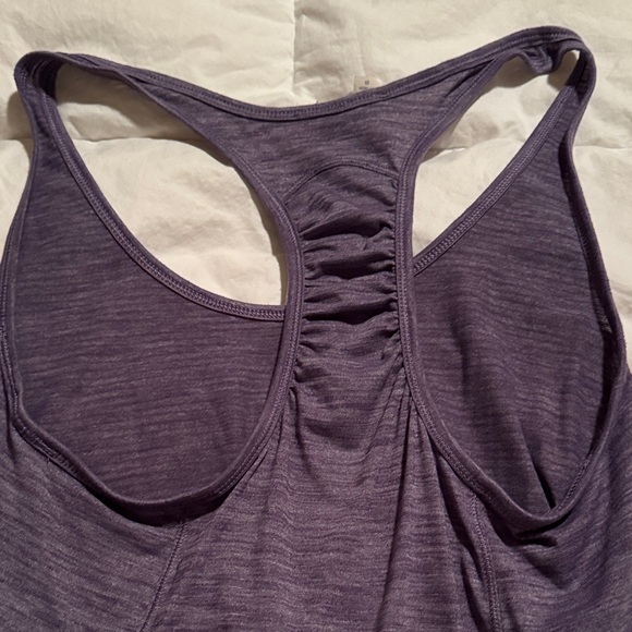 Cream and purple tank top lululemon Racerback Tank Top - Picture 6 of 6